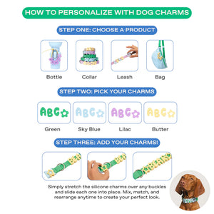 SPRINGLAND Silicone Dog Charms