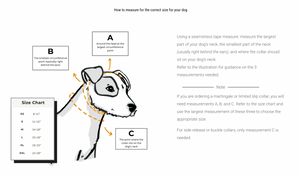 MACKENZIE Red & Green Holiday Clip Collar