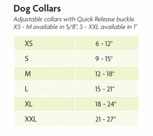 UP COUNTRY Dog Collar Catch Of The Day