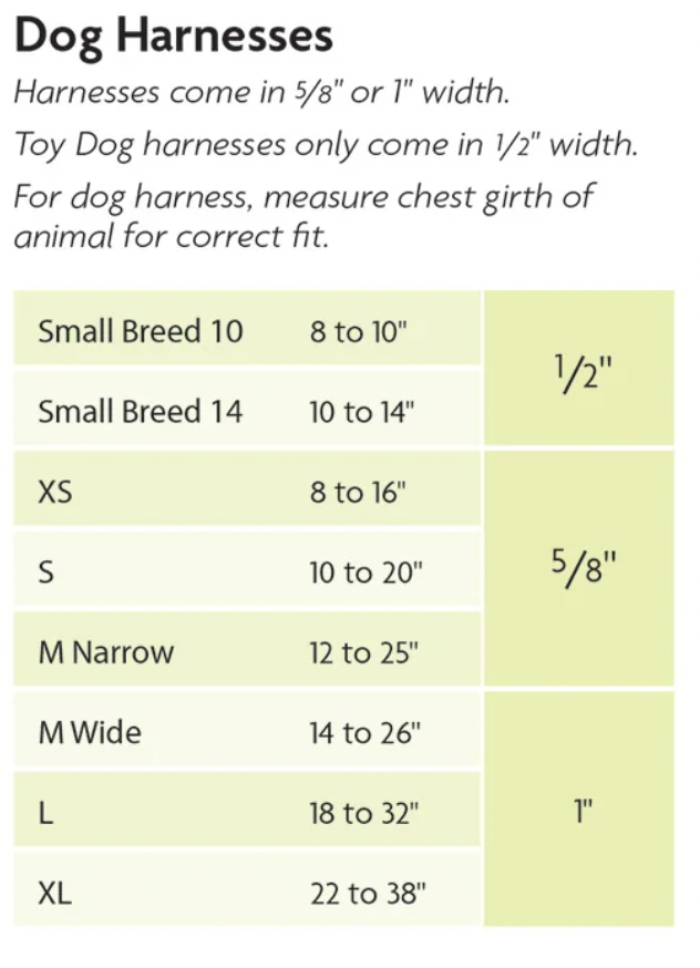 UP COUNTRY Small Breed Harness Catch of the Day