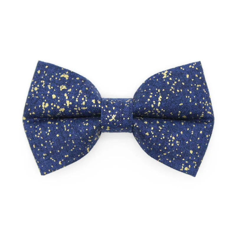 MADE BY CLEO Cat Bow Tie Starry Nights