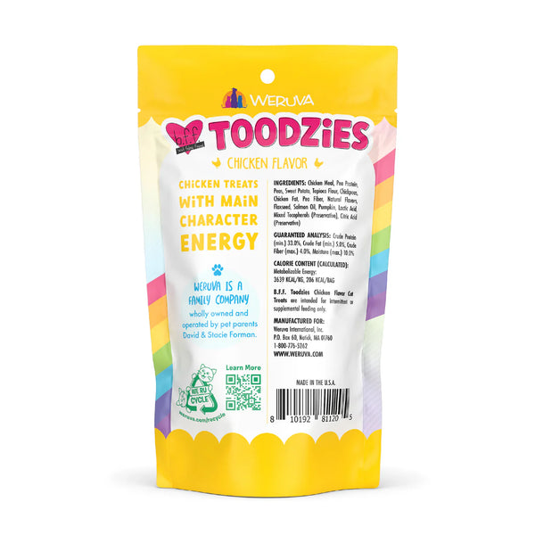 WERUVA Toodzies Chicken Cat Treat 2OZ