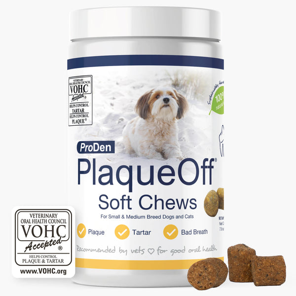 PRODEN PlaqueOff Soft Chews for Dogs SM/MED 45ct