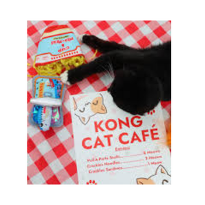 KONG Crackle Noodle Cat Toy Yellow