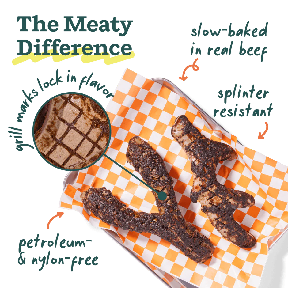 WOOF HonestChew Meaty Antler