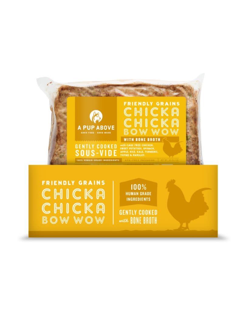 A PUP ABOVE Gently Cooked Dog Food Chicken Bow Wow 10LB