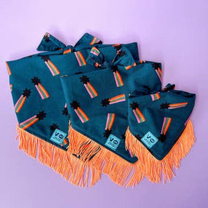 VELVET OUTPAW Major Star Pride Bandana Navy