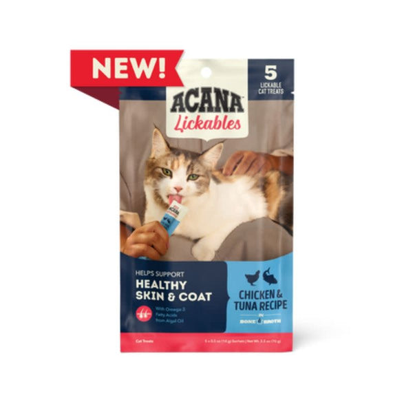 ACANA Cat Lickables Chicken & Tuna 2.5 OZ 5 PK