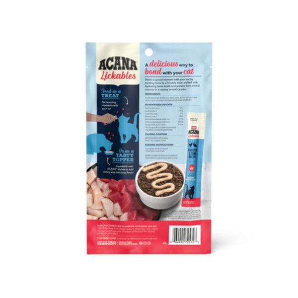 ACANA Cat Lickables Chicken & Tuna 2.5 OZ 5 PK