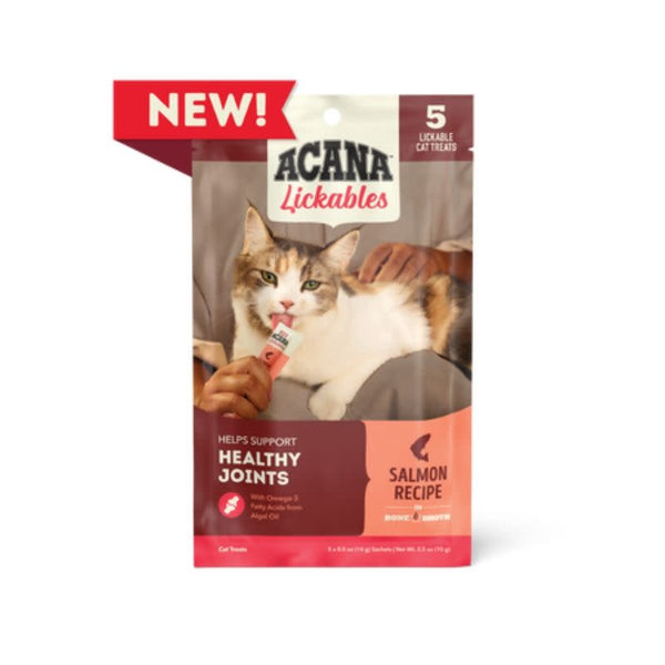 ACANA Cat Lickables Salmon Cat Treat 2.5 OZ 5 PK