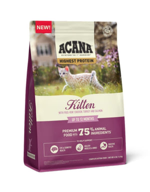 ACANA Highest Protein Dry Kitten Grain-Free Dry Cat Food 4lb