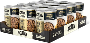 ACANA Grain-Free Premium Chunks Canned Dog Food Duck 12.8oz CASE/12