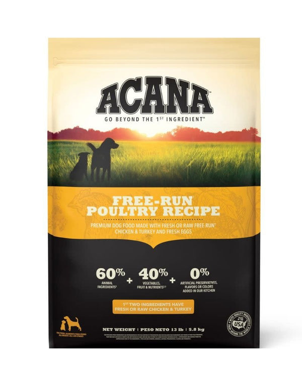 ACANA Heritage Free-Run Poultry Grain-Free Dry Dog Food