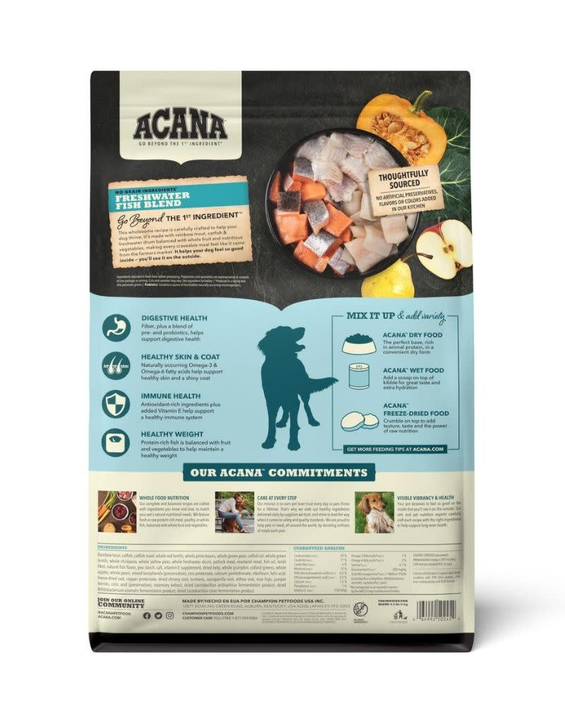 ACANA Heritage Freshwater Fish Grain-Free Dry Dog Food