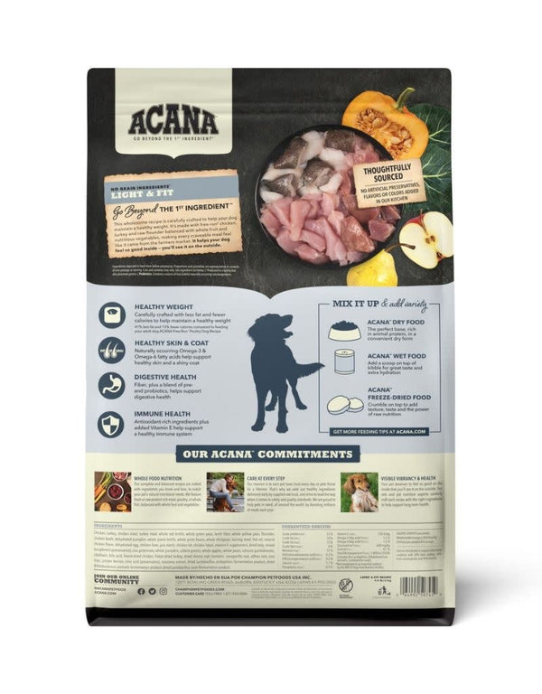 ACANA Heritage Light & Fit Grain-Free Dry Dog Food