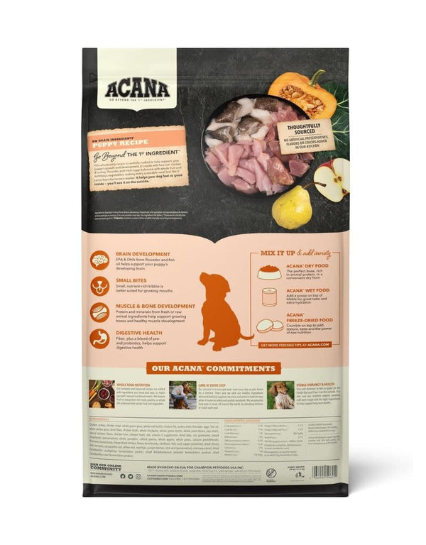 ACANA Heritage Puppy & Jr Grain-Free Dry Dog Food