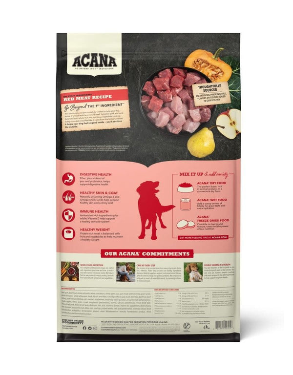 ACANA Heritage Red Meat Grain-Free Dry Dog Food