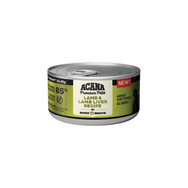 ACANA Lamb and Lamb Liver Recipe Cat Food Can 3OZ