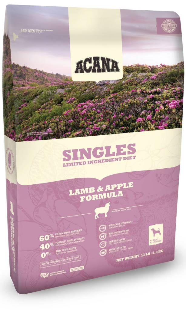 ACANA Singles Lamb & Apple Dry Dog Food