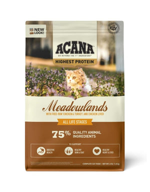 ACANA Meadowlands Grain-Free Dry Cat & Kitten Food 4 LB