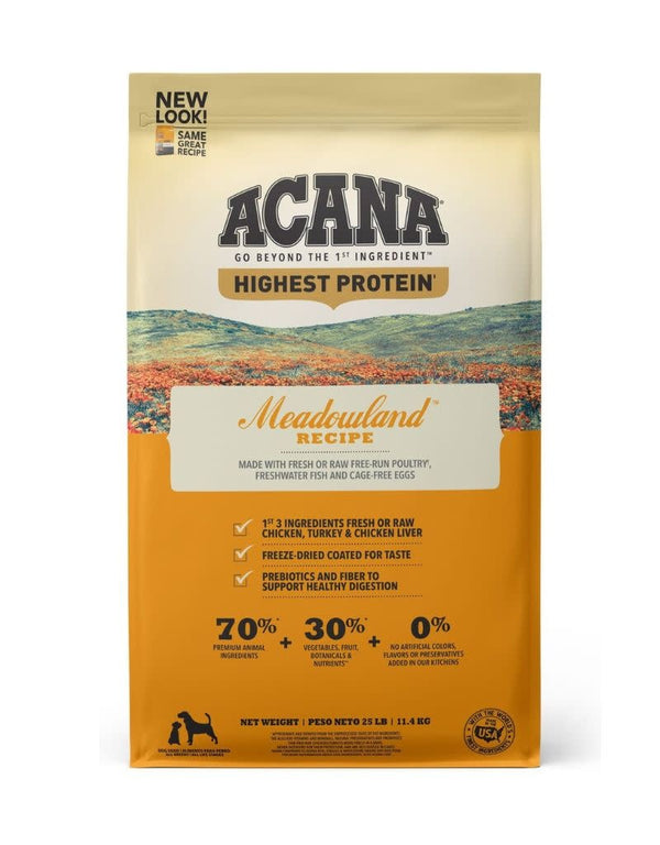 ACANA Meadowlands Grain-Free Dry Dog Food