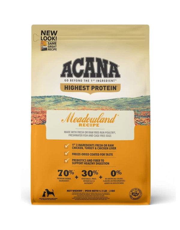 ACANA Meadowlands Grain-Free Dry Dog Food