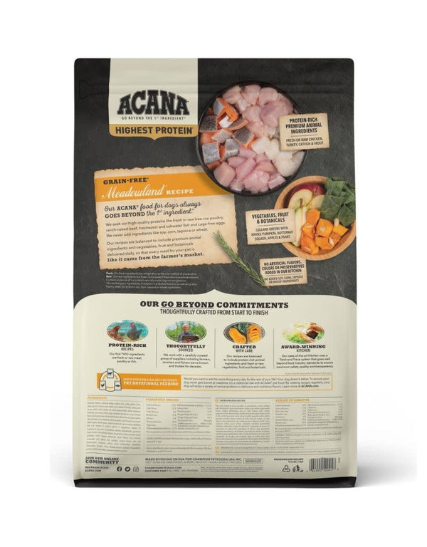 ACANA Meadowlands Grain-Free Dry Dog Food