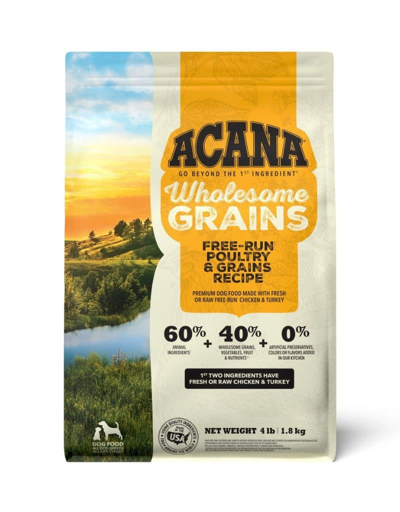 ACANA Wholesome Grains Free Run Poultry Dry Dog Food