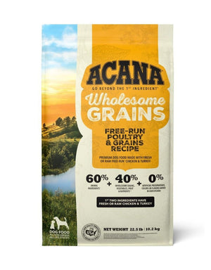 ACANA Wholesome Grains Free Run Poultry Dry Dog Food