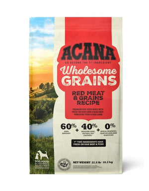 ACANA Wholesome Grains Red Meat Dry Dog Food