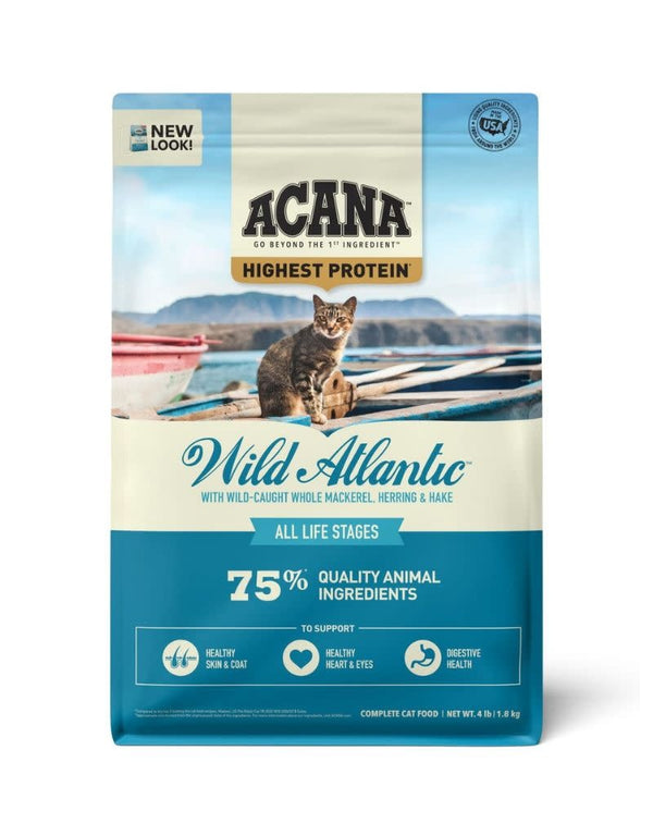 ACANA Wild Atlantic Grain-Free Dry Cat & Kitten Food 4 lb.