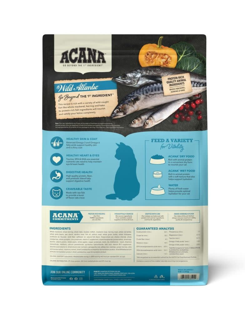 ACANA Wild Atlantic Grain-Free Dry Cat & Kitten Food 4 lb.