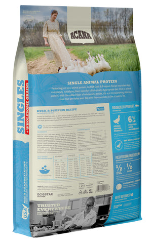 ACANA Wholesome Grains Singles Duck & Pumpkin Dry Dog Food