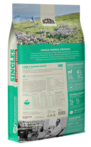 ACANA Wholesome Grains Singles Lamb & Pumpkin Dry Dog Food