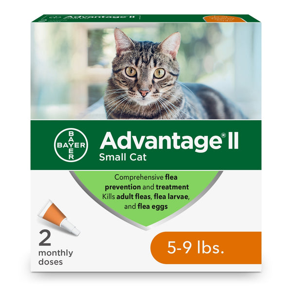 ADVANTAGE II Flea Spot Treatment for Cats 2pk