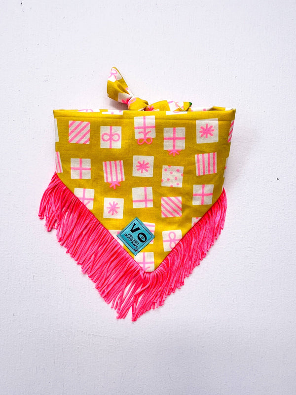 VELVET OUTPAW Birthday Presents Dog Bandana