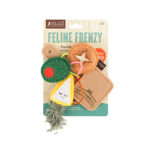 P.L.A.Y. Feline Frenzy Purfect Pairings Charcuterie Board Cat Toy