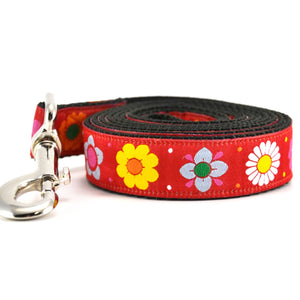 SIX POINT PET Daisy Chain Leash Red