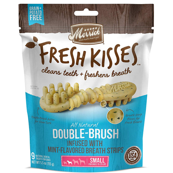 MERRICK Fresh Kisses with Mint Strips Small