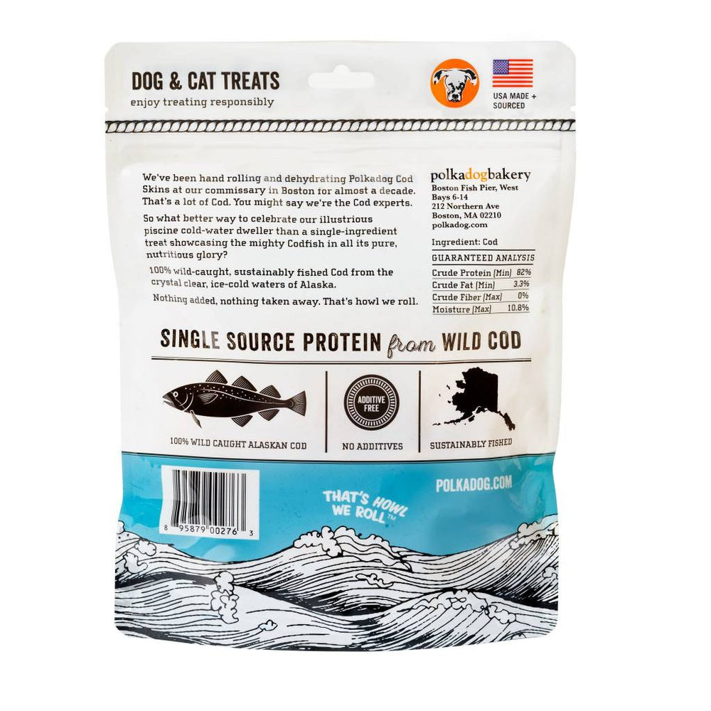 POLKA DOG Cod Chips 3.5 oz