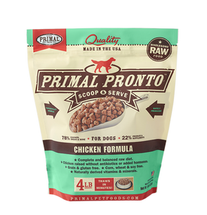 PRIMAL Pronto Raw Frozen Canine Chicken Formula