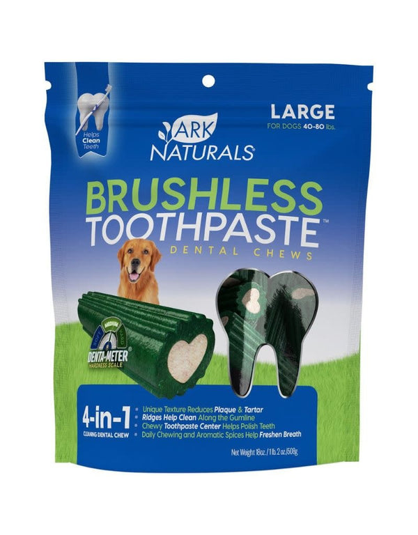 ARK NATURALS Breathless Brushless Large 40-80 lb Dog