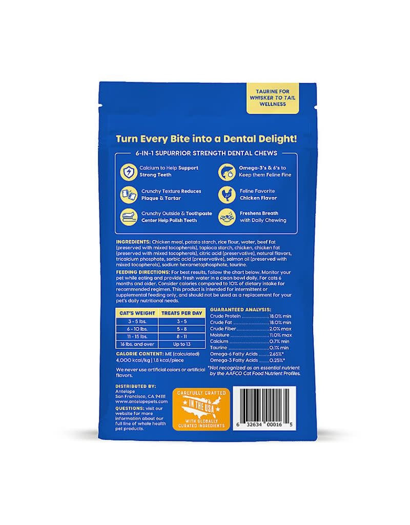 ARK NATURALS  Cat Dental Strengthening Treat Chicken 3 OZ