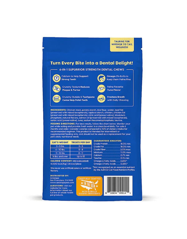 ARK NATURALS  Cat Dental Strengthening Treat Tuna 3OZ