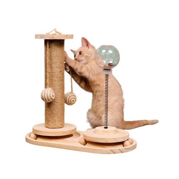 ARMARKAT Interactive Scratch Post and Activity Center
