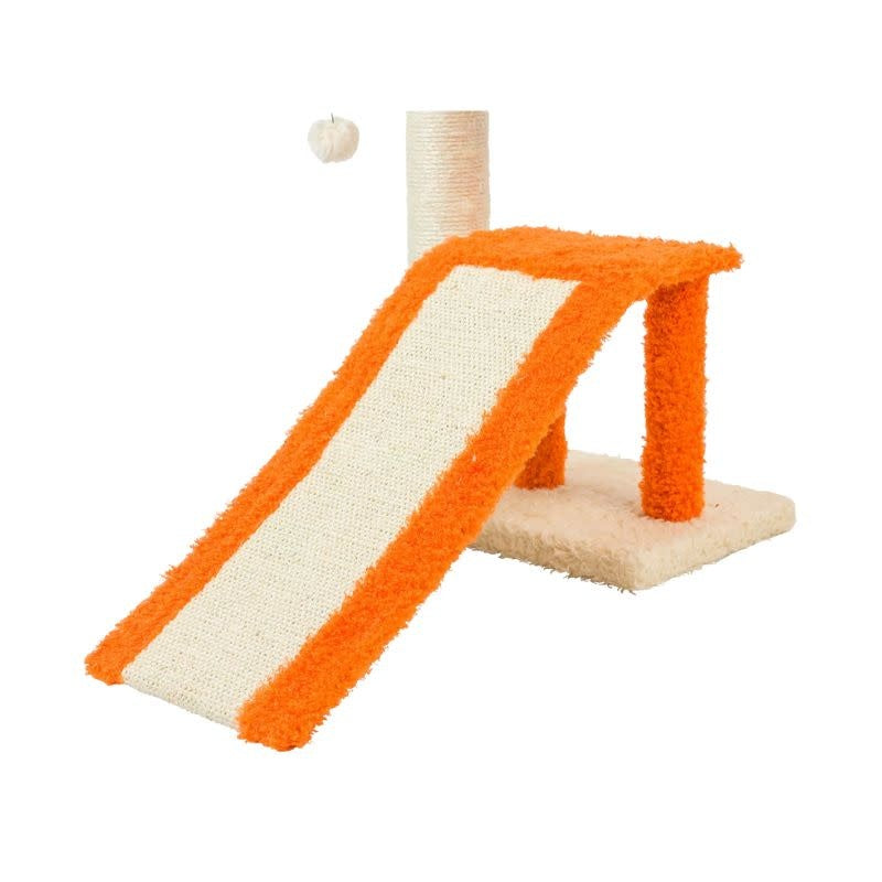 ARMARKAT Two Level Platform Scratcher with Sisal Carpet Ramp