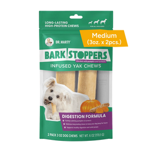 DR MARTY Bark Stoppers Digestion Yak Chew Bagged Treats