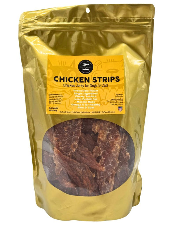 FISH & BONE Chicken Strip Treats