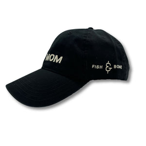 FISH & BONE Dog Mom Cap Black