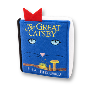 SCREAMING PICKLES The Great Catsby Catnip Book Toy